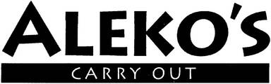 Aleko's Carryout & Catering